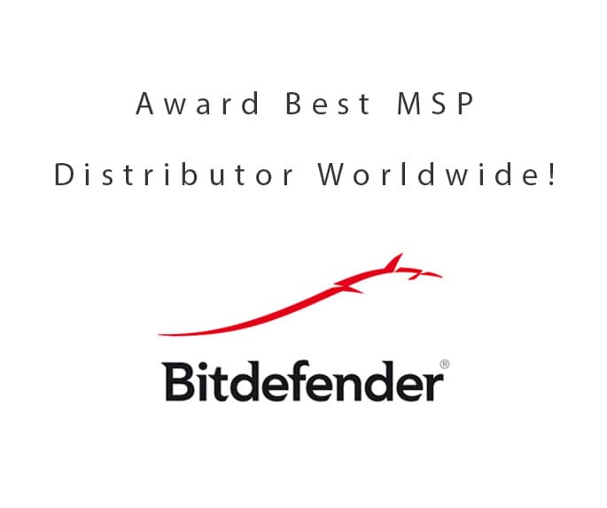 DCC gehuldigd als beste MSP distributeur Bitdefender!