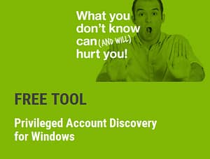 Privileged Account Discovery